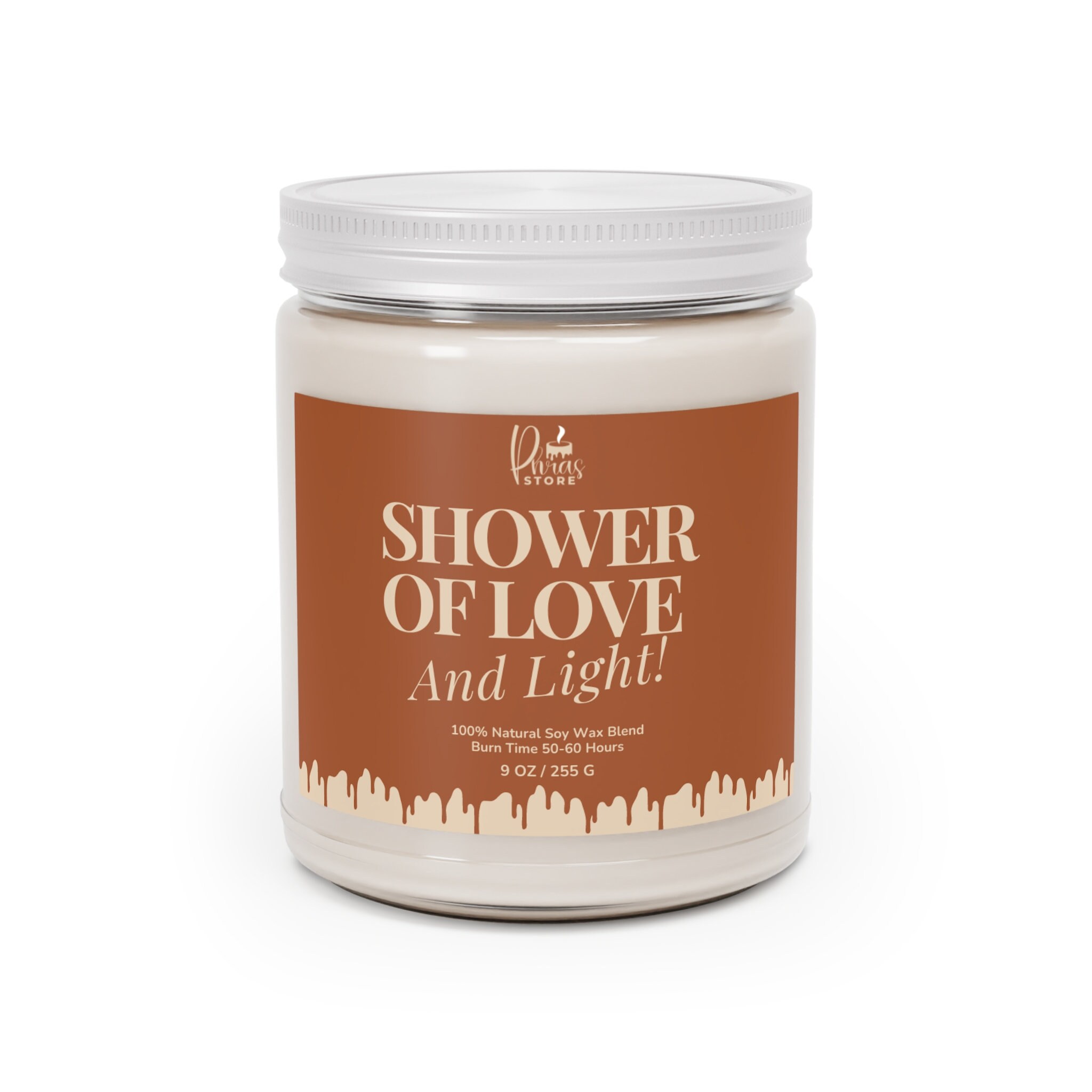 Personalized Baby Shower Candle – Soy Wax, Custom Gift - Etsy