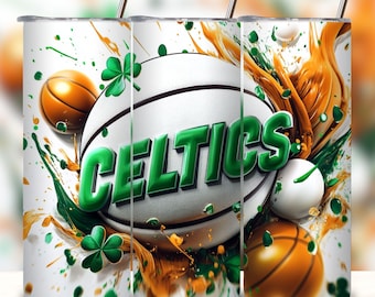 Basketball Team 20oz Skinny Tumbler, Sublimation Designs PNG File Digital Download Basketball Tumbler PNG 300 DPI Custom Name Tumbler Design