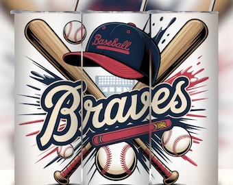 Baseball 20oz Skinny Tumbler Wrap PNG, Sport Mascot Tumbler Seamless Design, 20oz Sublimation Tumbler Digital Download.