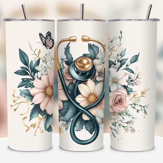 Nurse Tumbler Wrap Nurse Life Doodle PNG Seamless nurse wrap tumbler wrap Sublimation 20 oz Skinny Tumbler Design Instant Digital Download.