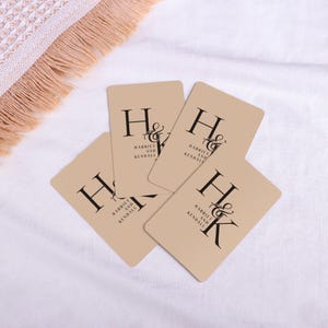 Livro de visitas com monograma personalizado, cartas de baralho personalizadas, alternativa para livro de visitas de casamento, livro de assinaturas, baralho para cartões de visitas, lembrancinhas de casamento