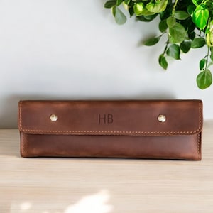 Leren pillendoosje - Wekelijkse koeienhuid meds-organizer met plastic tweemaaldaags pillendoosje - Vaderdagcadeau - Gepersonaliseerde leren pillendoosje