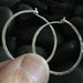 see more listings in the SILVER HOOP EARRINGS section