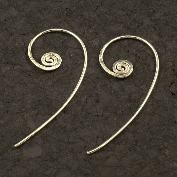 Etsy spiral earrings