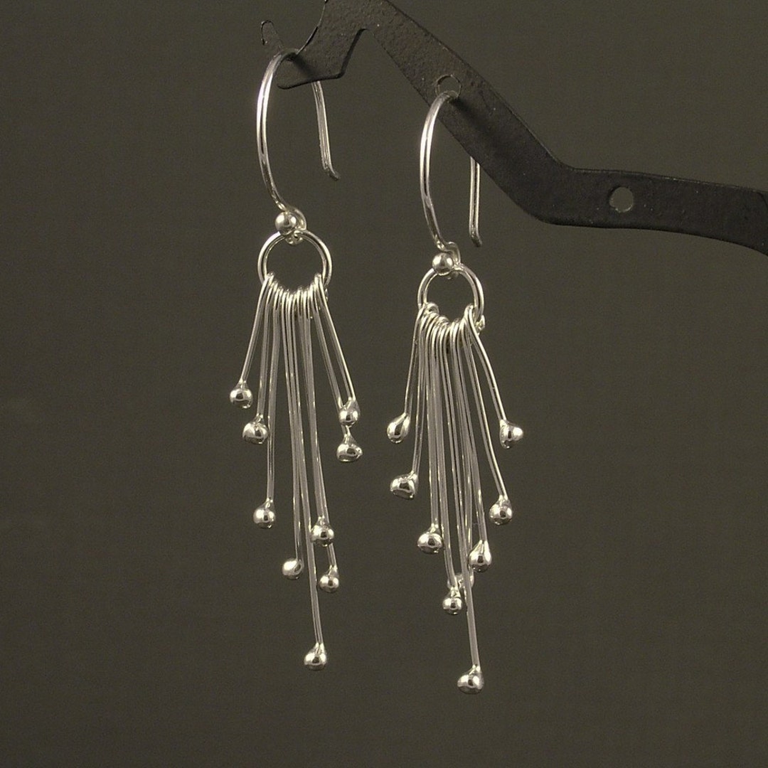 •VAL• silver dangle earrings main image 0