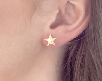 Small Silver Star Earrings * Tiny Silver Studs * Little Post Earrings * A Stargazer&#39;s Delight * Celestial * Now also available in Gold Fill