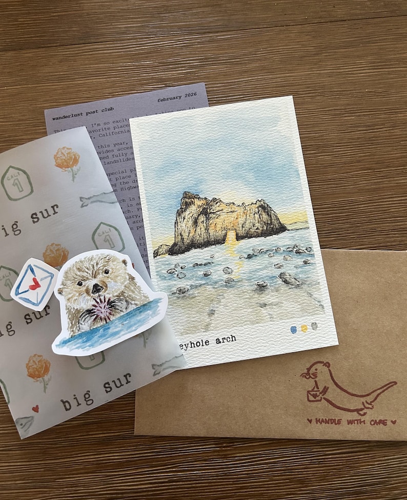 Wanderlust Post Club - Monthly Snail Mail Subscription immagine 2