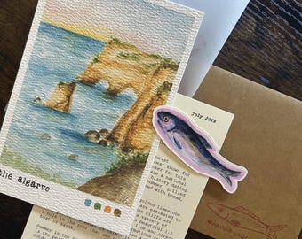 Wanderlust Post Club - July Mail - Lagos, Portugal
