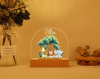 Personalized Night light for birth,baby gift with name,baby gift birth,children's room,birthday gift,bedside lamp,baby gift,Christmas gift