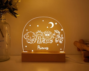 Personalized Night light kids,baby gift birth, baptism gift,baby gift personalized, easter gift,christening gift, birthday gift,bedside lamp
