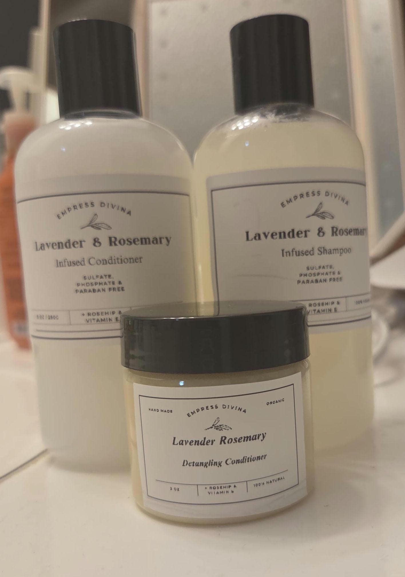 Shampooing, après-shampoing, sans rinçage