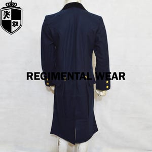 Victorian Era Tailcoat, Bridger ton Tailcoat, Wedding Tailcoat, Costume Cosplay Tailcoat, Regency Tailcoat, Navy Blue Wool Men Jacket Sale
