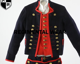 イギリス第24歩兵連隊の制服：赤いウールのズールー戦争用チュニック