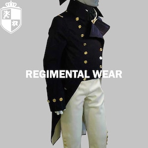 Royal Captain Jacket, Naval Officer Coat, British Naval Force Coat, Naval Captain Uniform, Handmade Navy Black Wool Coat Regimental Wears