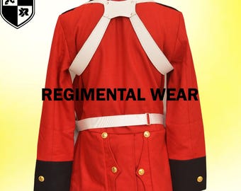 イギリス第24歩兵連隊の制服：赤いウールのズールー戦争用チュニック