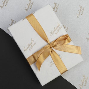Tissue Paper for Packaging Package Wrapping Paper, Translucent Branding Package Sustainable Paper, Small Business Branding Gift Wrapping