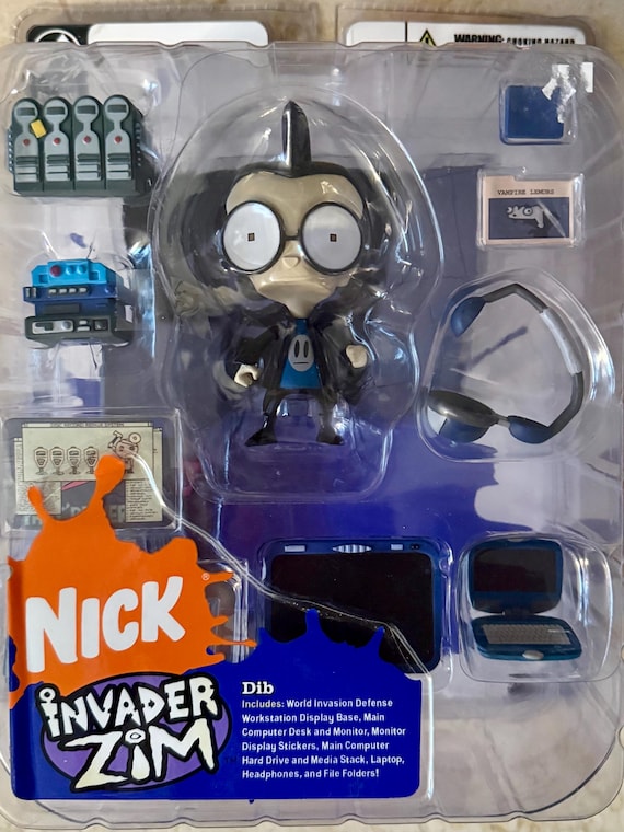 Invader Zim: Dib Action Figure Series 1 Palisades Toys - Etsy
