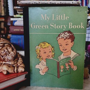 Meu Pequeno Livro de Histórias Verdes: Livro de Leitura Infantil Vintage de 1948