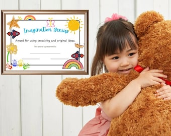 22 Urkunden Kinderpreis | Druckbare Belohnungen für das Klassenzimmer | Digitales PDF | Ende des Jahres, Schülerangabe