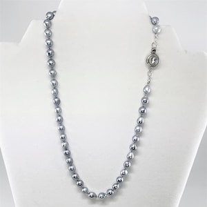 Freshwater Pearls and Moonstone Necklace