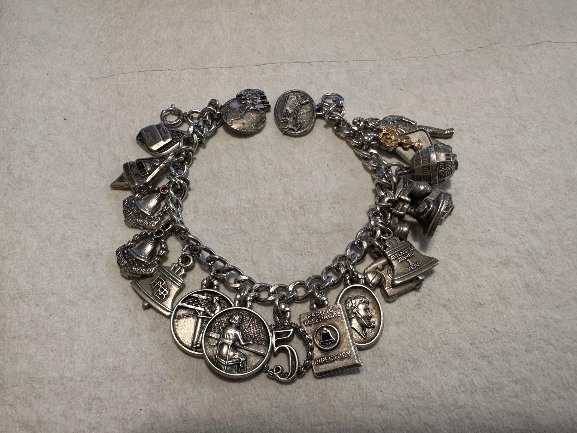 BELL MEDAL BRACELET -SILVER925- ブレスレット VINTAGE ESTATE