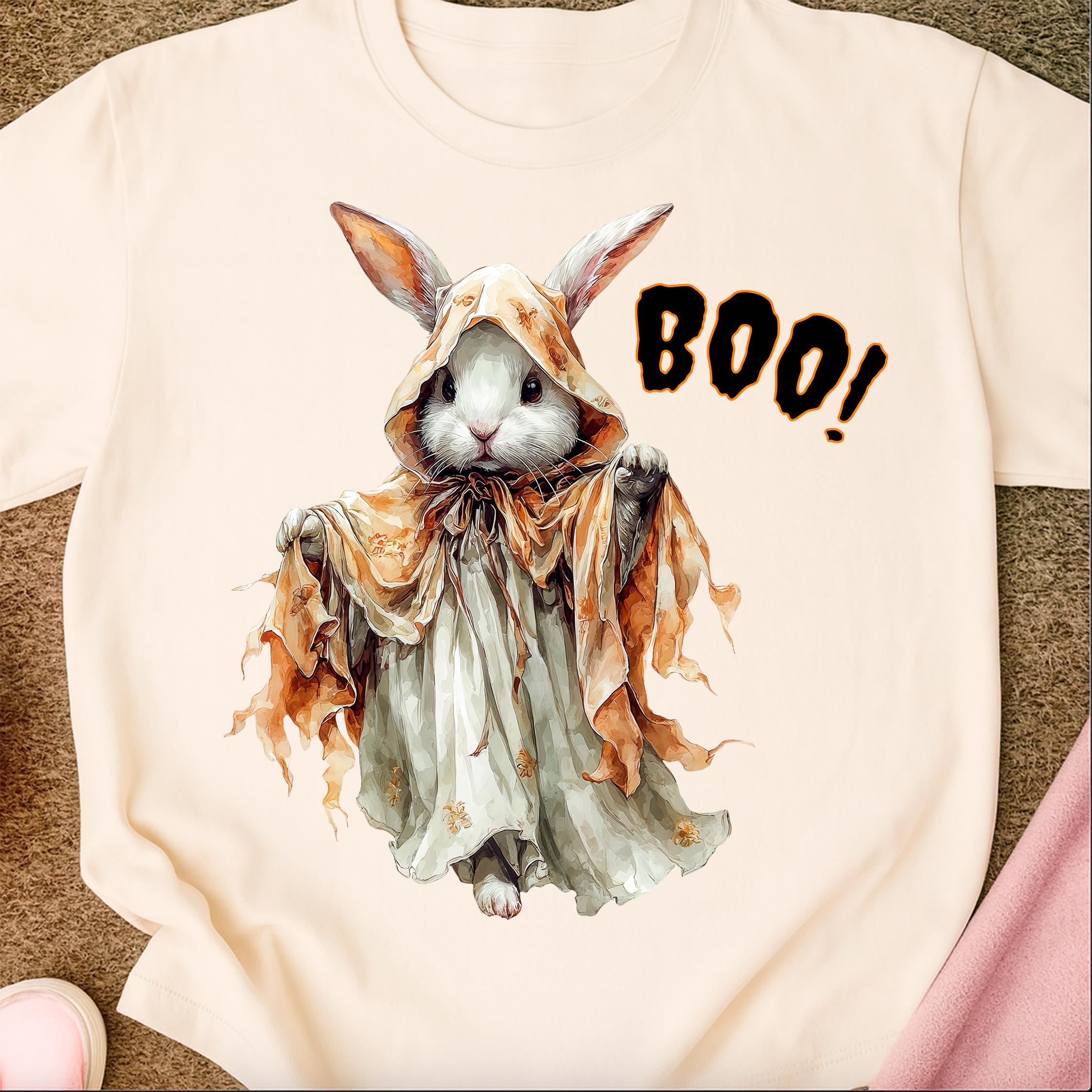 Ghost Bunny PNG – Cute Halloween Rabbit Clipart (digital Download) - Etsy