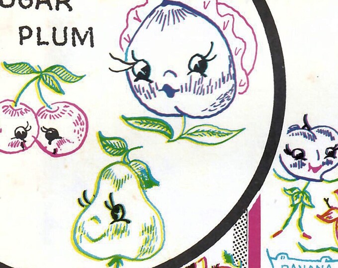1970s Vogart 678 UNCUT Vintage Embroidery Transfer Pattern Etsy