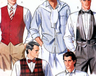 1980s Mccall's 4025 UNCUT Vintage Sewing Pattern Long Sleeve