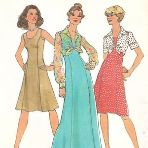 May include: Simplicity sewing pattern number 6761 for a dress. The pattern shows three different styles of dresses: a short, sleeveless dress with a scoop neck, a long, sleeveless dress with a scoop neck, and a short, sleeveless dress with a scoop neck and a matching jacket. The pattern is for size 12.