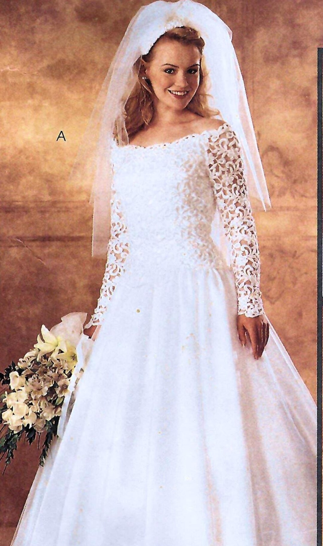 1990s Wedding Dress, Formal Gown Sewing Pattern: Mccall's 7452 Misses Size 8-12 - Etsy 1990s Wedding Dress, Formal Gown Sewing Pattern: Mccall's 7452 Misses Size 8-12 - Etsy