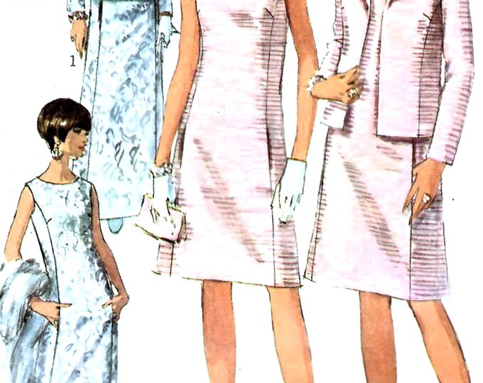 1960s Butterick 3639 UNUSED Vintage Sewing Pattern Tent Robe, Short ...