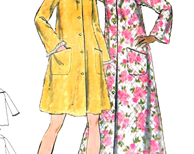 1970s Butterick 5743 / 5949 Vintage Sewing Pattern Misses A-line Short ...