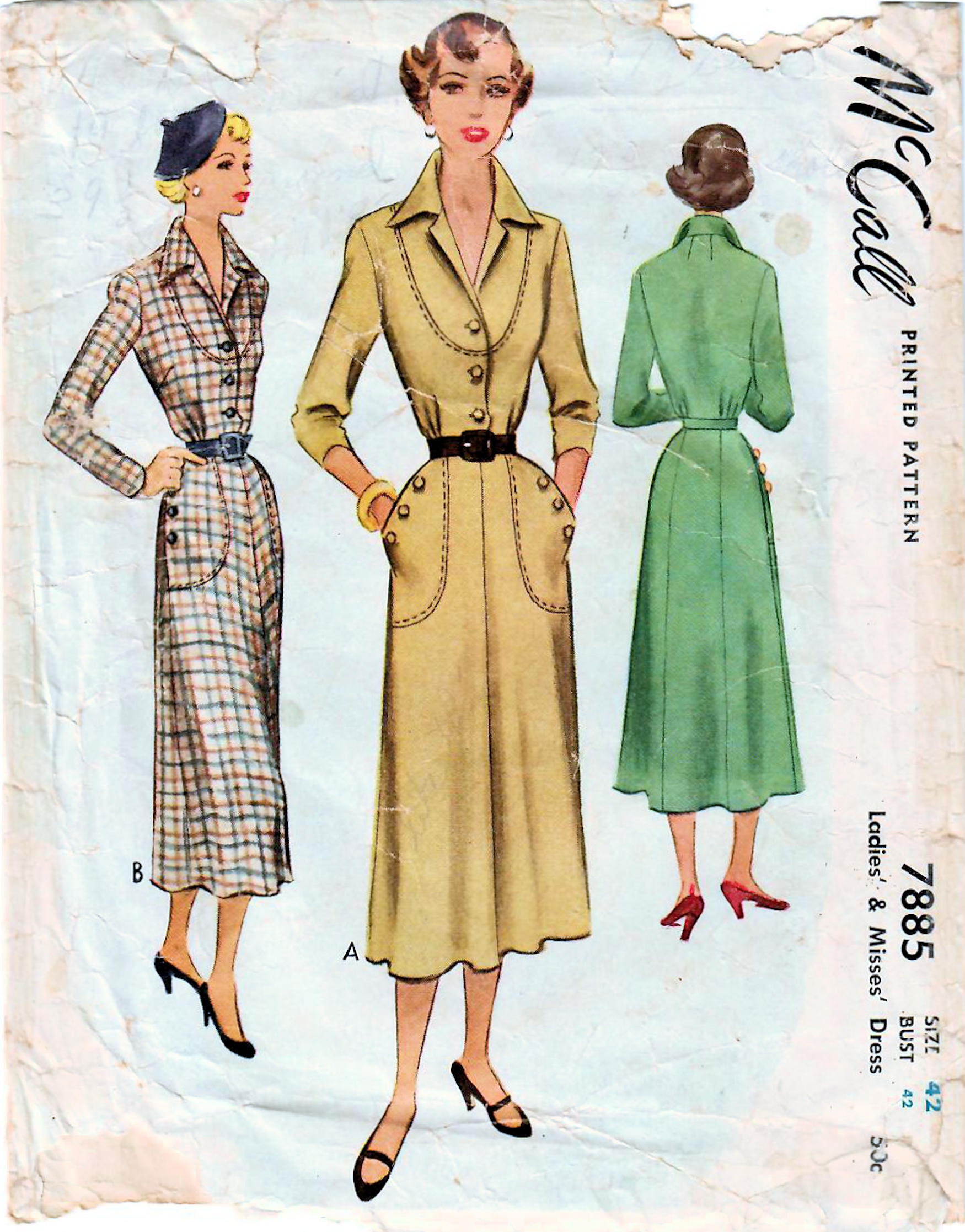 misses midi length dresses