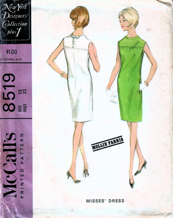 Chemise dress 1960 deals