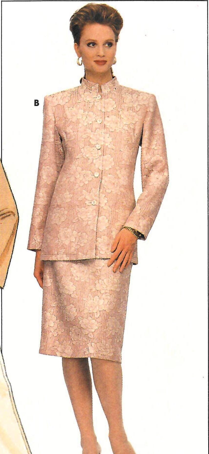 1980s Jacket, Skirt, Pants Sewing Pattern: Butterick 4048 Misses Size ...