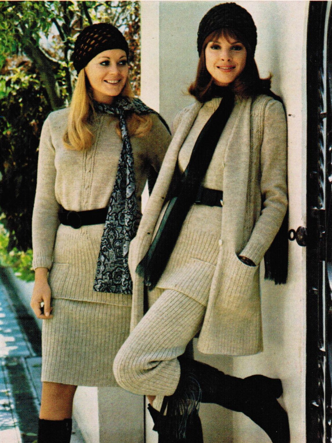 1970s Knitting Pattern PDF File Misses Sweater Sleeveless | Etsy