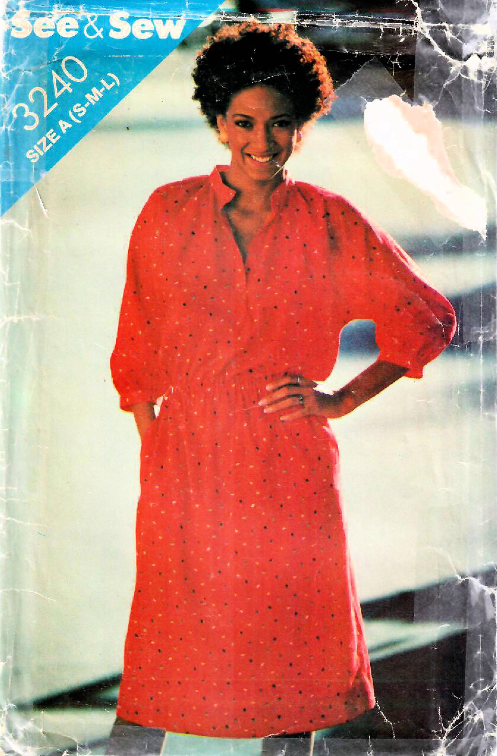 1980s Casual Dress