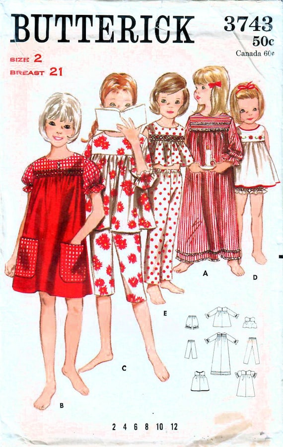 Vintage clearance girls nightgown