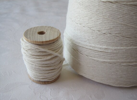 Pink Cotton String, Cotton Bakers Twine, Bakery Box String, Rustic