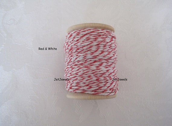 Pink Bakers Twine 10 Yards, Cotton Twine 