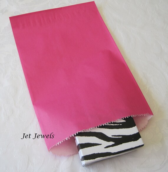 Paper Bags Pink Paper Bags Kraft Paper Bags Shopping Bags Etsy