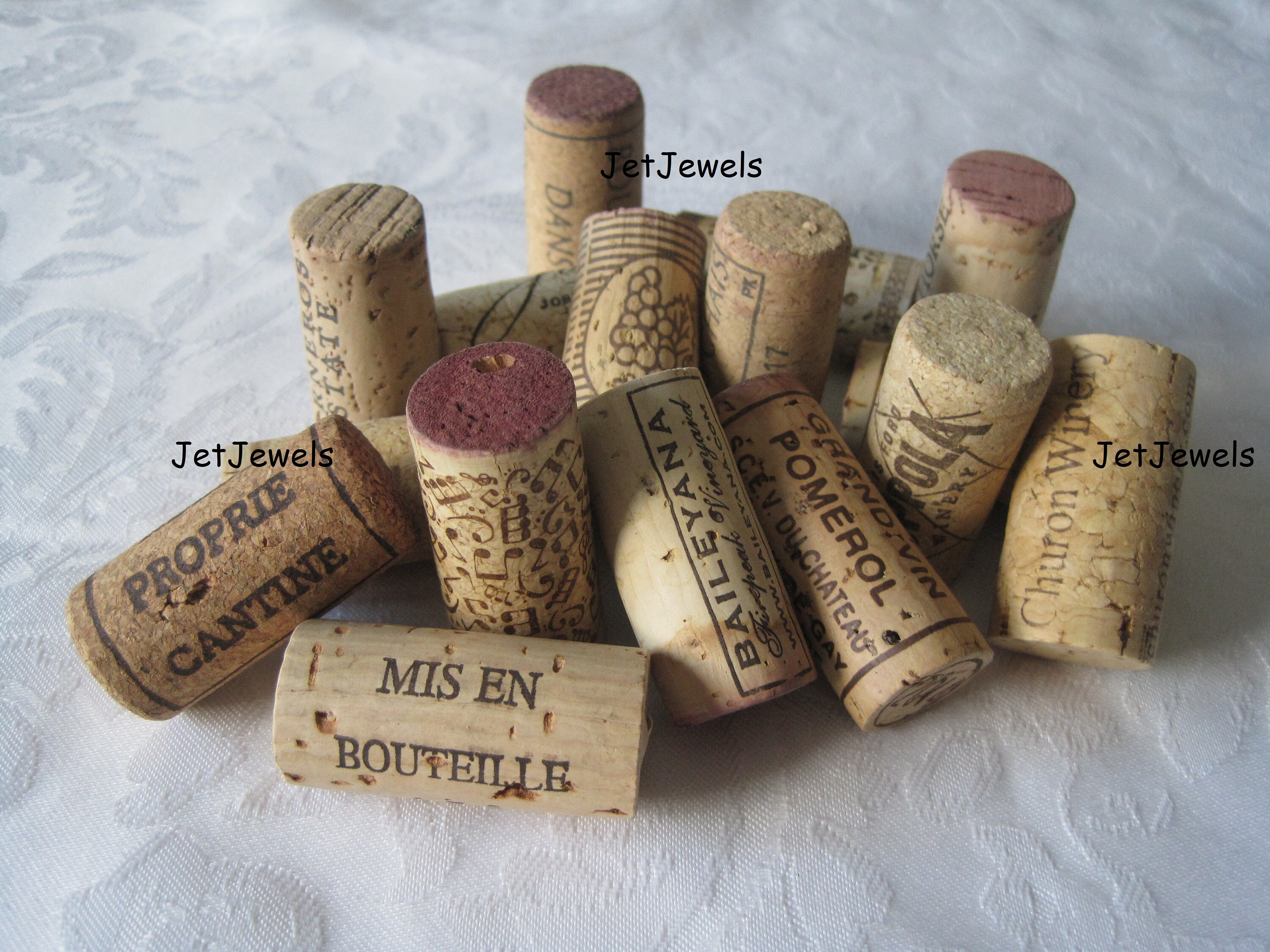 50 corchos reciclados de primera calidad, corchos de vino naturales de  Estados Unidos
