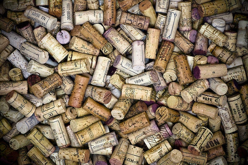 Wine Corks, Cork, Used Recycled Corks, All Natural Corks, Cork Crafts, Used Wedding Decorations, Bar Decor, 100 CORKS image 2