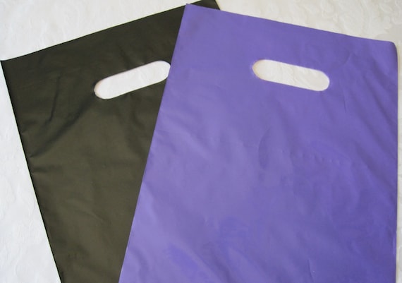 Purple shopping bags hotsell