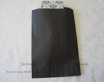 Black Paper Bags, Shopping Bags, Paper Gift Bag, Kraft Paper Bags, Photo Bags, Retail Merchandise Bags, Party Favor Paper Bag, 6x9