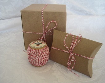 Christmas Gift Wrapping Cotton String Crafts and Holiday Decorations Tpyx Green and White Twine 656 Feet 200 m Cotton Baker Twine