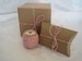 RED Cotton Twine, Red Cotton String, Bakers Twine, Gift Wrapping, Rustic Gift Wrap, Bakery Box String, 50 Yards On Wood Spool 