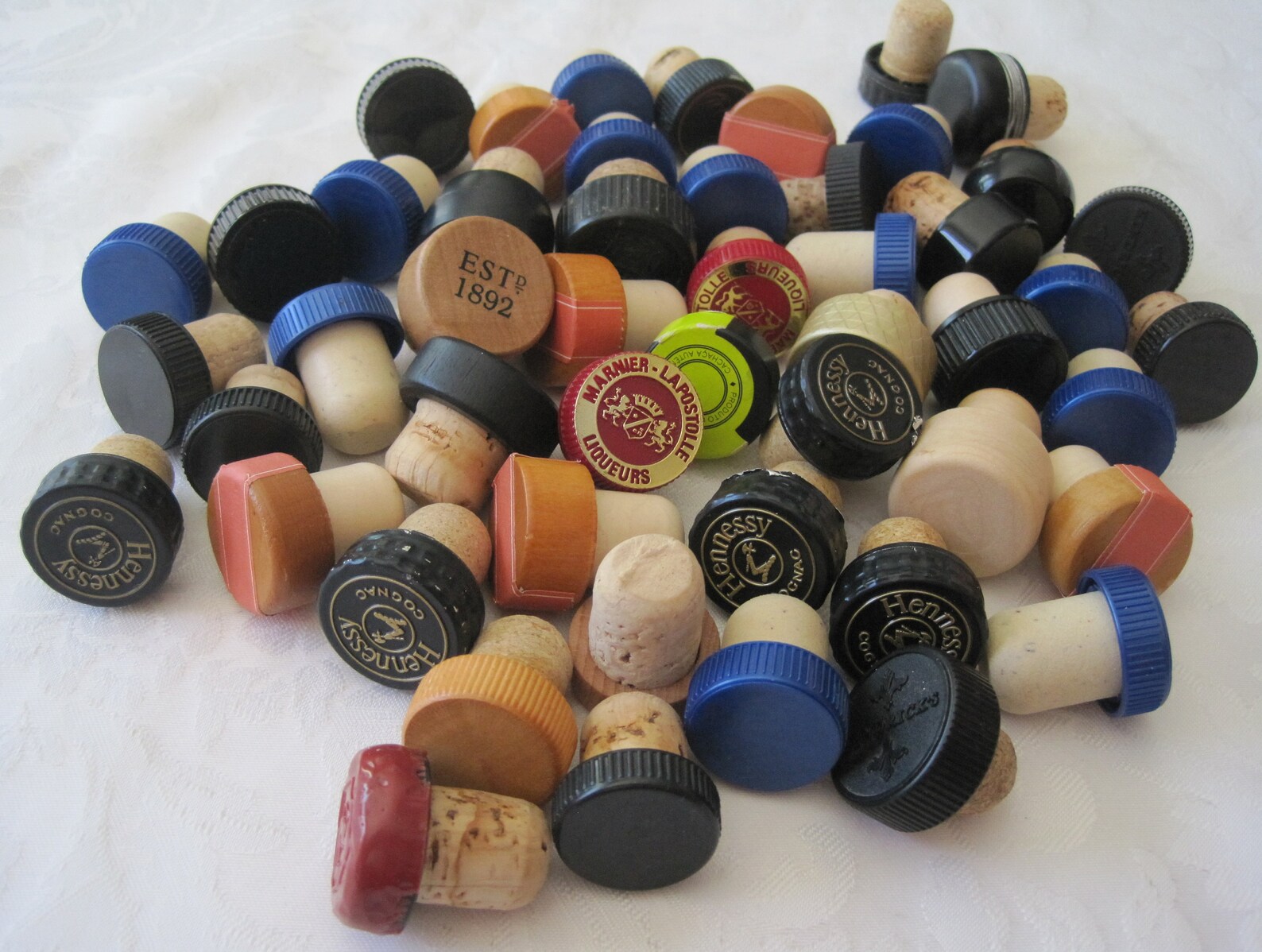 50 Bottle Stoppers Bottle Caps Corks Cork Used Corks Etsy
