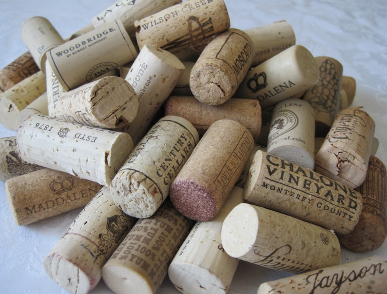 50 Wine Corks Wine Crafts Recycled Wine Corks All Natural Corks Wine Wedding Used Wine Corks