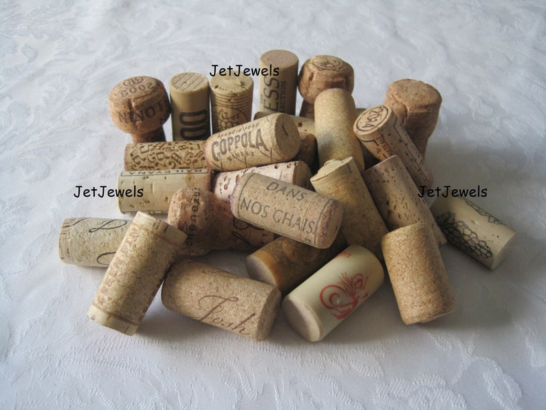 Wine Corks, Cork, Used Recycled Corks, All Natural Corks, Cork Crafts, Used Wedding Decorations, Bar Decor, 100 CORKS image 5